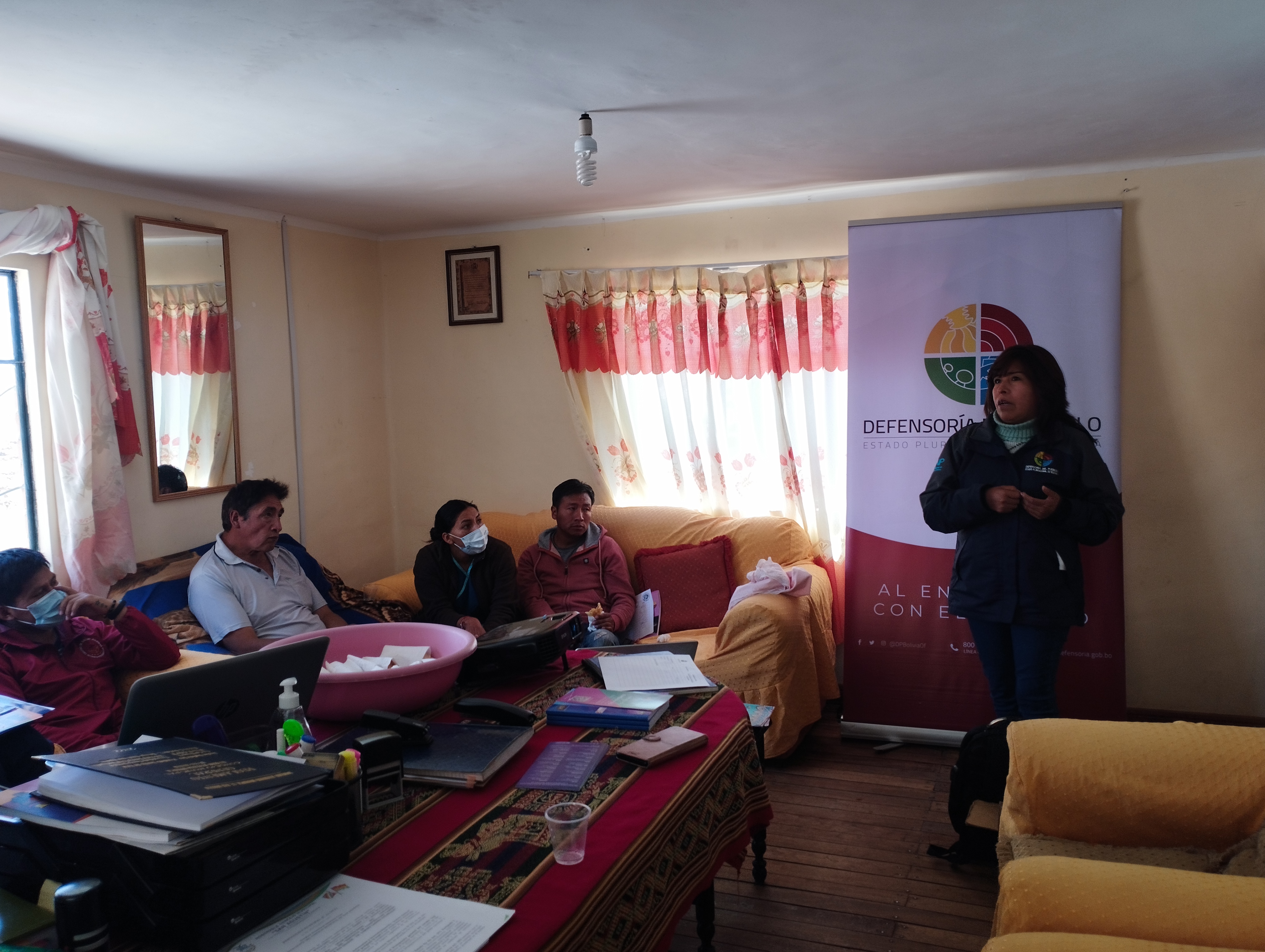 EN SAN AGUSTIN POTOSÍ,  LA DELEGACIÓN DEFENSORIAL DEPARTAMENTAL  DESARROLLA ACTIVIDADES DEL PLAN AL ENCUENTRO CON EL PUEBLO.