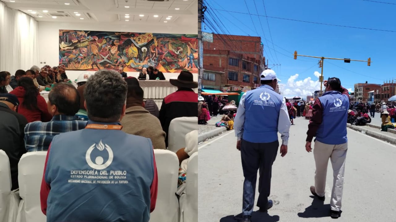 DEFENSORÍA DEL PUEBLO INTENSIFICA MONITOREO Y VERIFICA SITUACIÓN DE  DERECHOS HUMANOS ANTE INCREMENTO DE MEDIDAS DE PROTESTA