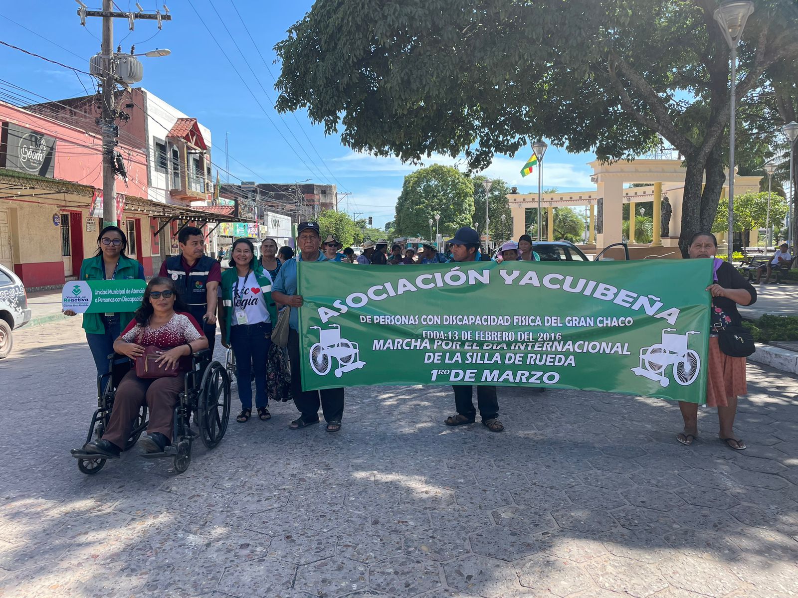 MARCHA PROMUEVE LA CONCIENCIA SOBRE LA MOVILIDAD Y LOS DERECHOS HUMANOS EN YACUIBA