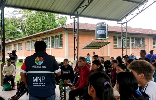 LA DEFENSORÍA DEL PUEBLO EN COORDINACIÓN CON LA DEFENSORÍA DE LA NIÑEZ Y ADOLESCENCIA DE PUERTO VILLARROEL LLEVARON A CABO EL TALLER DE SOCIALIZACIÓN DE LA LEY N° 548 CÓDIGO NNA, Y SENTENCIA 206/2014 EN LA COMUNIDAD INDÍGENA VIA RECUATE DEL PUEBLO YUQUI