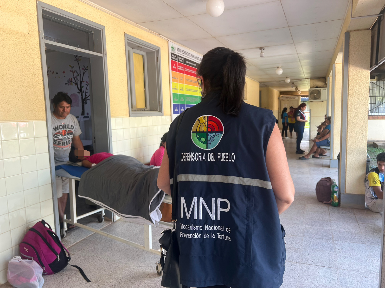 DELEGACIÓN DEFENSORIAL DEL BENI DURANTE LA MOVILIZACIÓN DEL PARO MEDICO NACIONAL VERIFICÓ LA ATENCIÓN A PACIENTES EN HOSPITALES Y CENTROS DE SALUD DE TRINIDAD