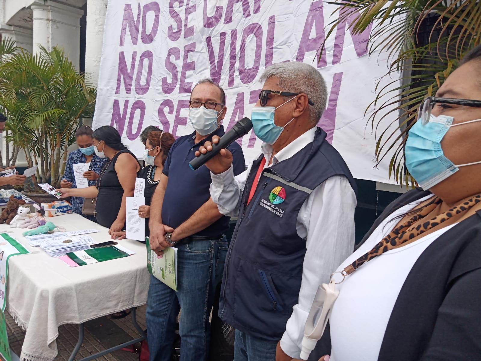 Defensoría del Pueblo, participó de actividades convocadas por organizaciones civiles en el “Día Nacional de la Solidaridad con las Víctimas de Agresiones Sexuales y en Contra de la Violencia Sexual en Niños, Niñas y Adolescentes"