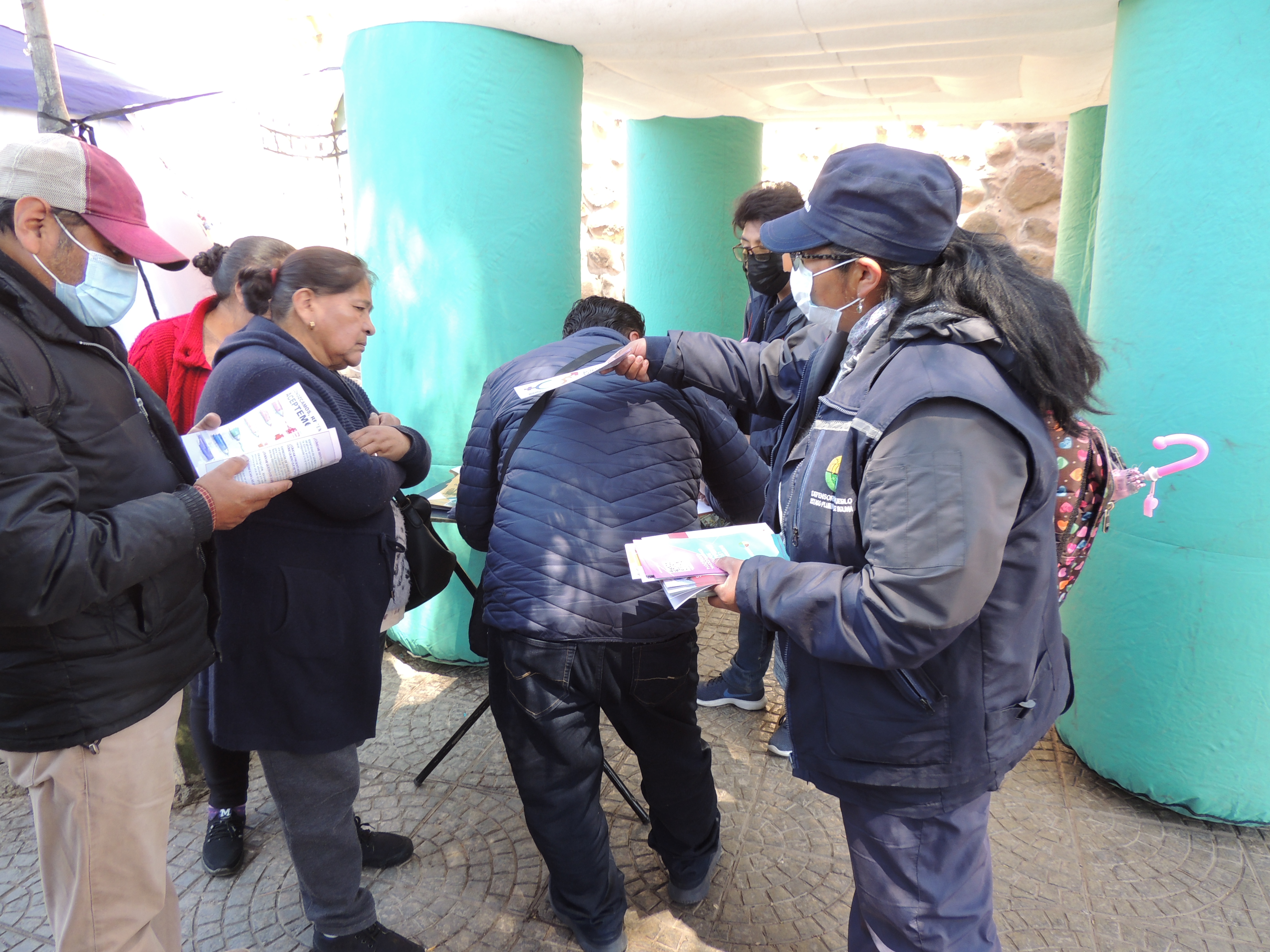 DELEGACIÓN DEFENSORIAL EN POTOSÍ, PARTICIPA DE FERIA EDUCATIVA SOBRE PREVENCIÓN DE VIOLENCIA