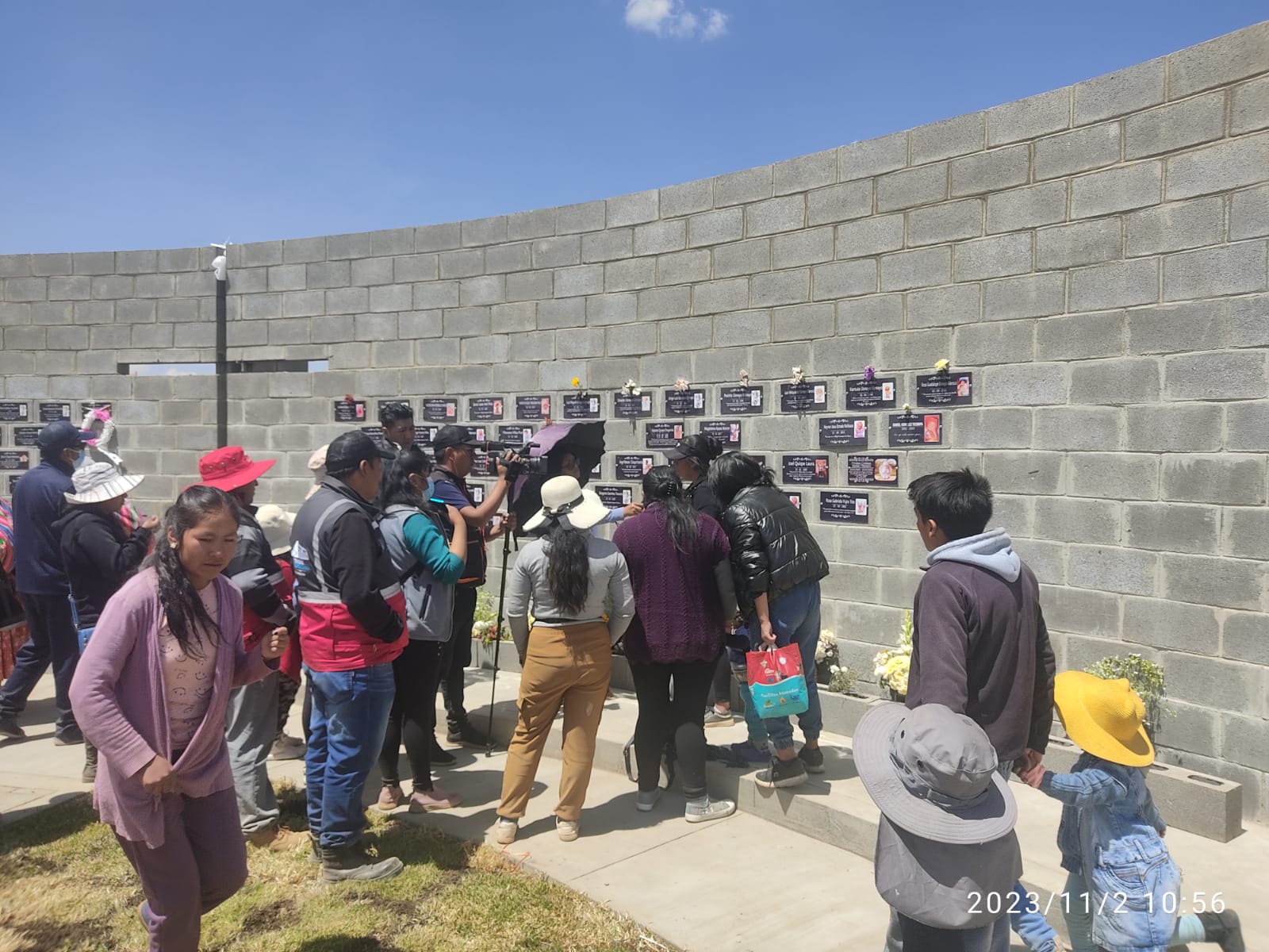 DEFENSORÍA DEL PUEBLO VISITÓ EL CEMENTERIO MERCEDARIO Y VERIFICA TRANQUILIDAD HASTA EL MEDIO DÍA