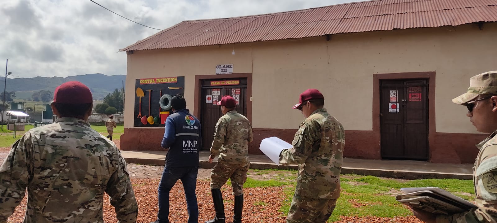 MECANISMO NACIONAL DE PREVENCIÓN DE LA TORTURA REALIZA VISITA NO ANUNCIADA Y ENCUENTRA DEFICIENCIAS EN EL REGIMIENTO DE CABALLERÍA MECANIZADA N° 5 GRAL. LANZA