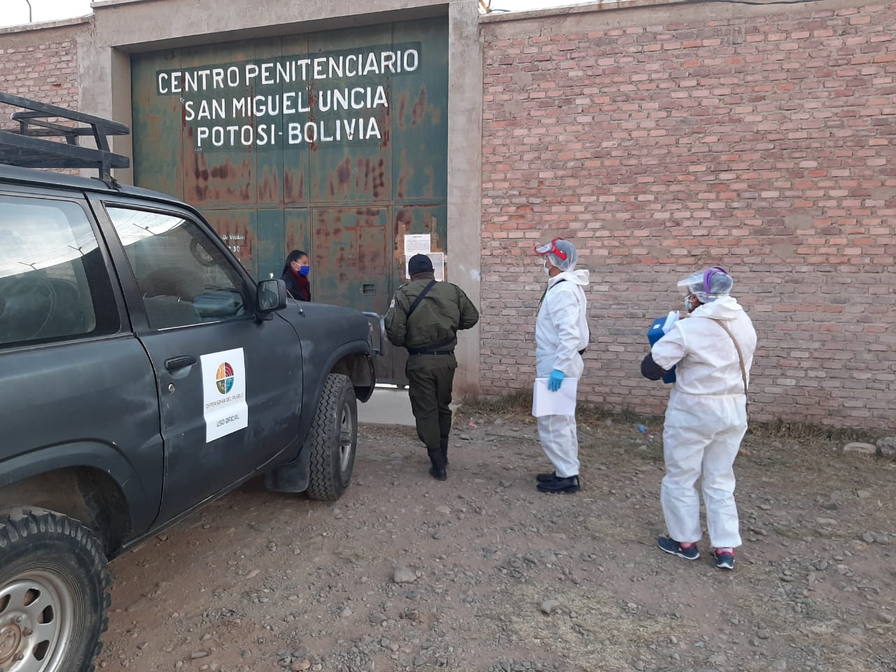 COORDINACIÓN DEFENSORIAL EN EL NORTE POTOSÍ POSIBILITÓ PAGO DE BONOS SOCIALES A PRIVADOS DE LIBERTAD DE SAN MIGUEL DE UNCÍA