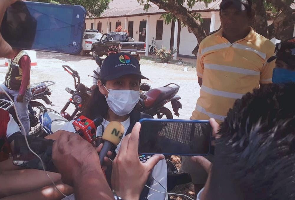 DEFENSORÍA DEL PUEBLO INTERVIENE EN CONFLICTO SOCIAL EN LA CASA JUDICIAL DE RIBERALTA