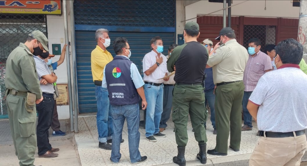 DEFENSORÍA DEL PUEBLO EN YACUIBA LOGRA CUARTO INTERMEDIO EN CONFLICTO DE ADULTOS MAYORES Y GOBIERNO REGIONAL DEL GRAN CHACO