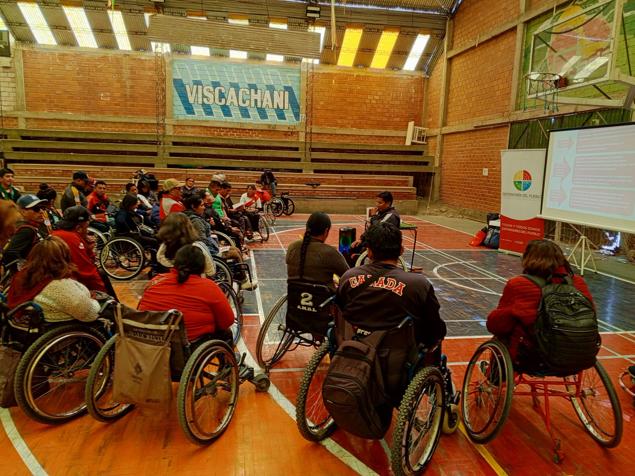 EL ALTO: ASOCIACIÓN MUNICIPAL DE DEPORTE INTEGRADO FORTALECE SUS CONOCIMIENTOS SOBRE LA LEY 603 PARA EL EJERCICIO DE SUS DERECHOS EN IGUALDAD DE CONDICIONES