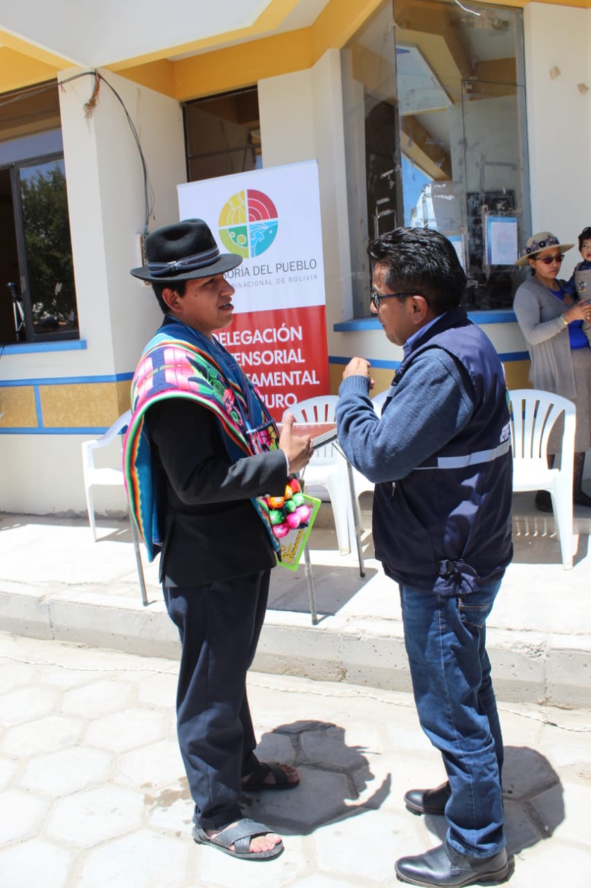 Autoridades de Pisiga: Coordinación Regional de la Defensoría del Pueblo sienta presencia del Estado en la frontera