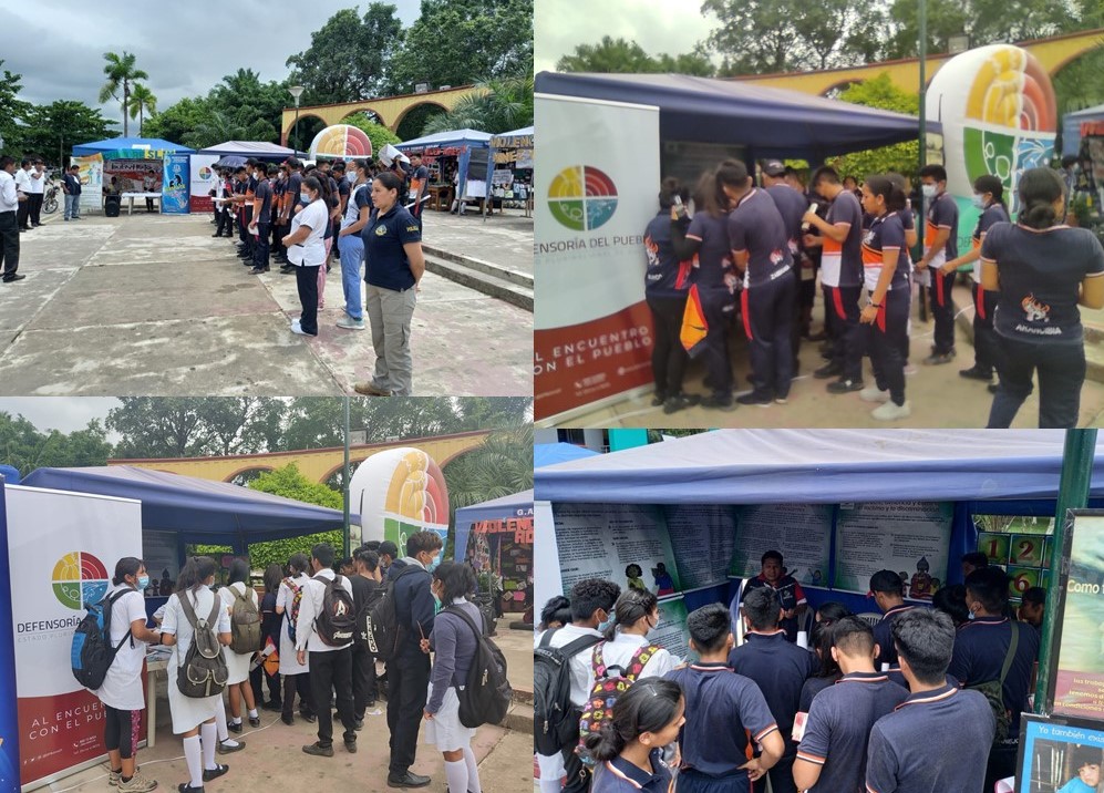 DEFENSORÍA DEL PUEBLO Y ALCALDÍA DE CHIMORÉ ORGANIZAN FERIA COMUNITARIA DE PREVENCIÓN DE LA VIOLENCIA Y PROMOCIÓN DE LA DERECHOS HUMANOS