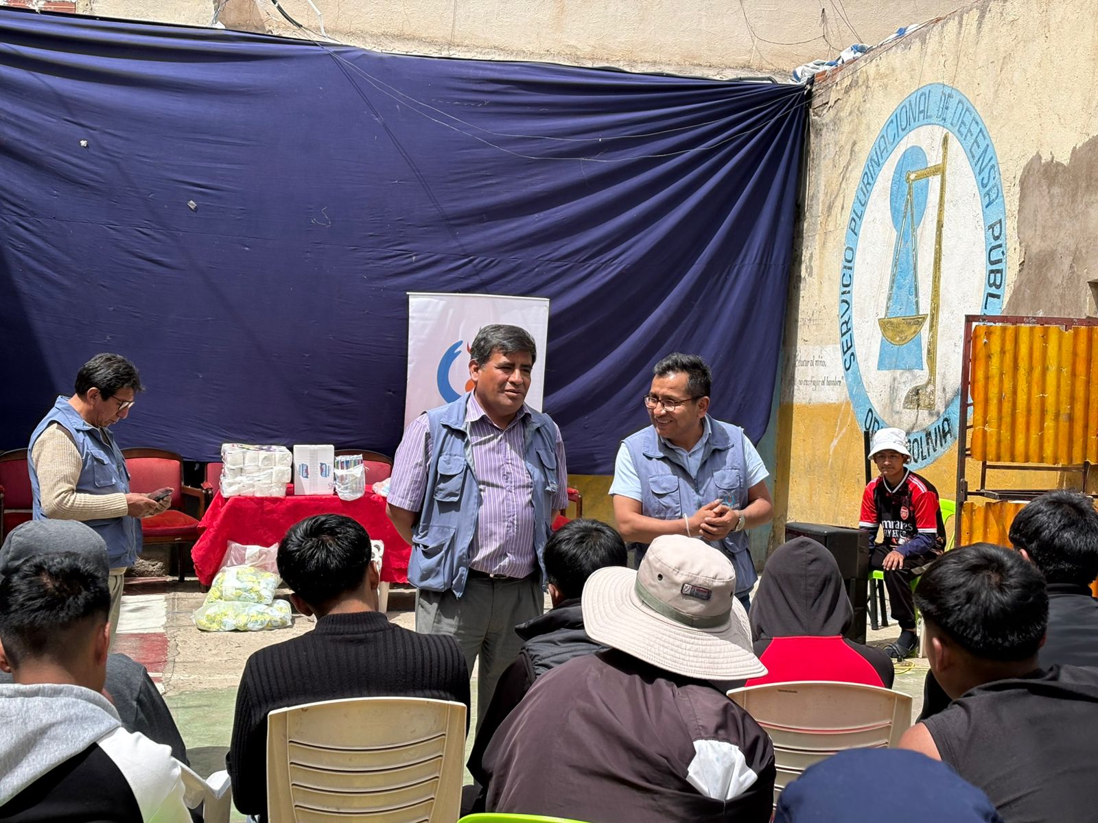 Oruro: Defensor del Pueblo visita centro "Renacer" y suscribe convenio con CEPA para proteger derechos de jóvenes y comunidades