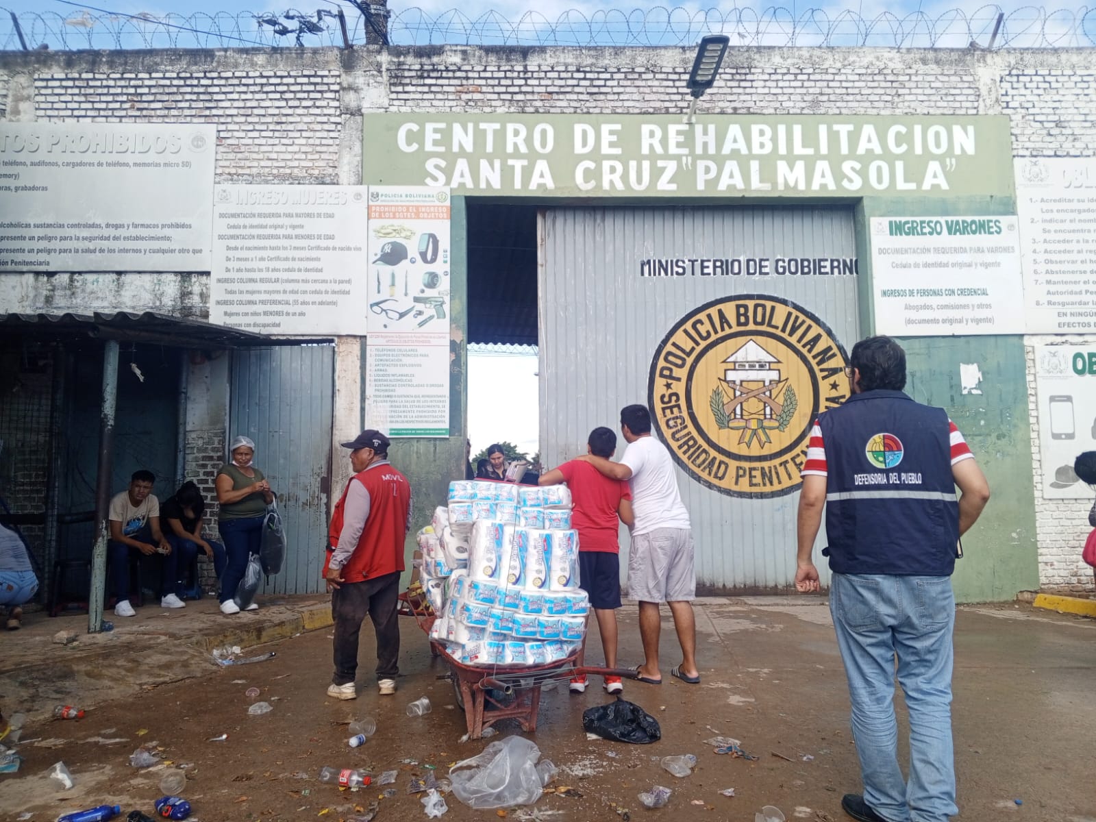 DEFENSORÍA DEL PUEBLO HACE SEGUIMIENTO A MUERTE DE PRIVADO DE LIBERTAD EN EL PENAL DE PALMASOLA