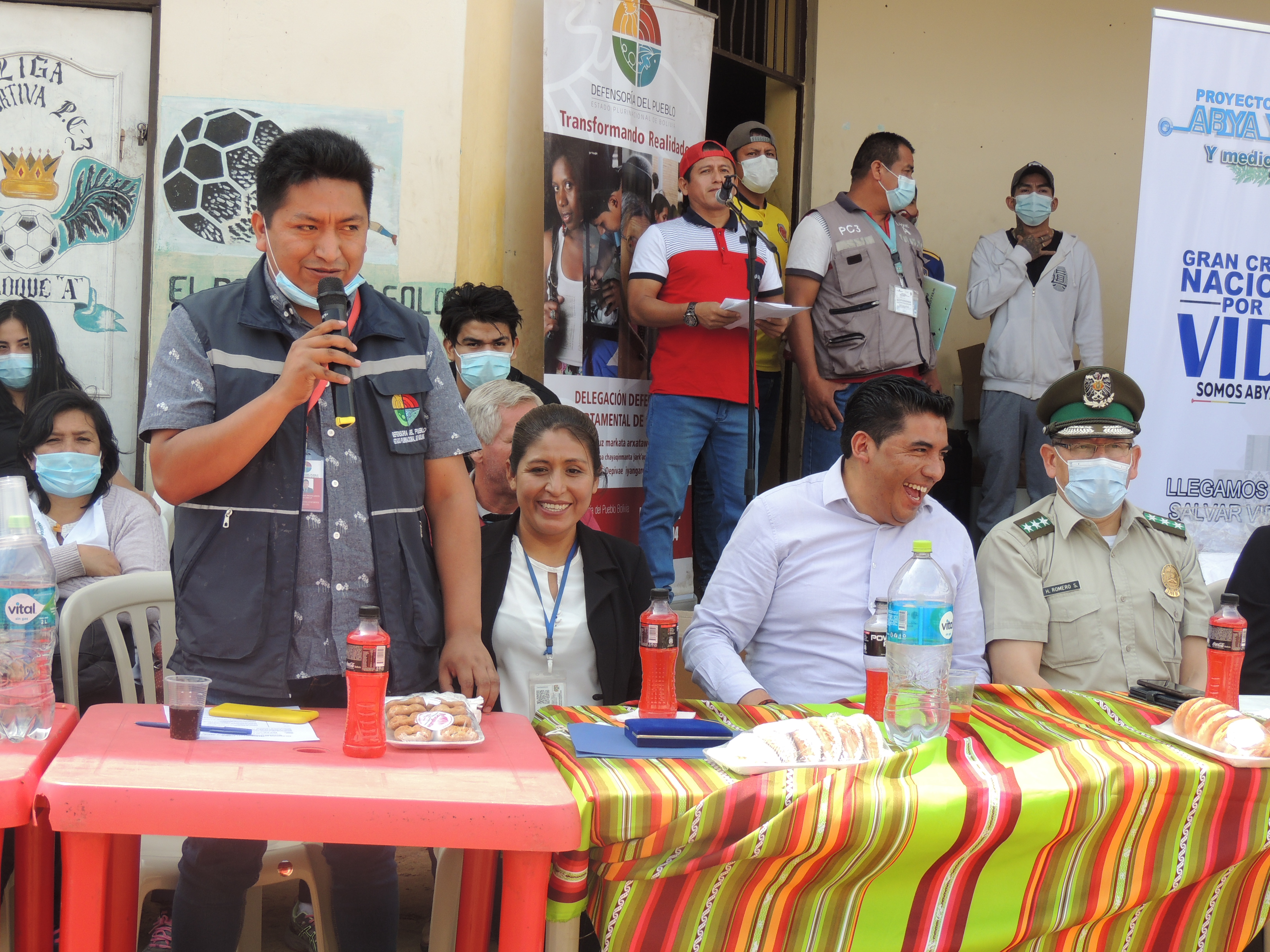 DEFENSORIA DEL PUEBLO EN SANTA CRUZ ORGANIZA “JORNADAS DE ASITENCIA MULTIDISCIPLINARIA” EN EL CENTRO DE REHABILITACIÓN SANTA CRUZ – PALMASOLA.