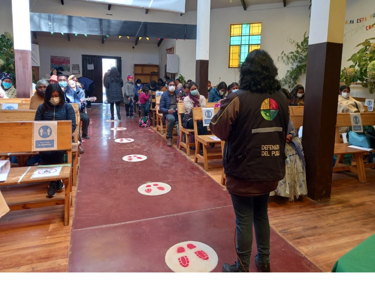 Defensoría del Pueblo realiza jornada de capacitación a líderes la Iglesia Luterana Distrito Viacha