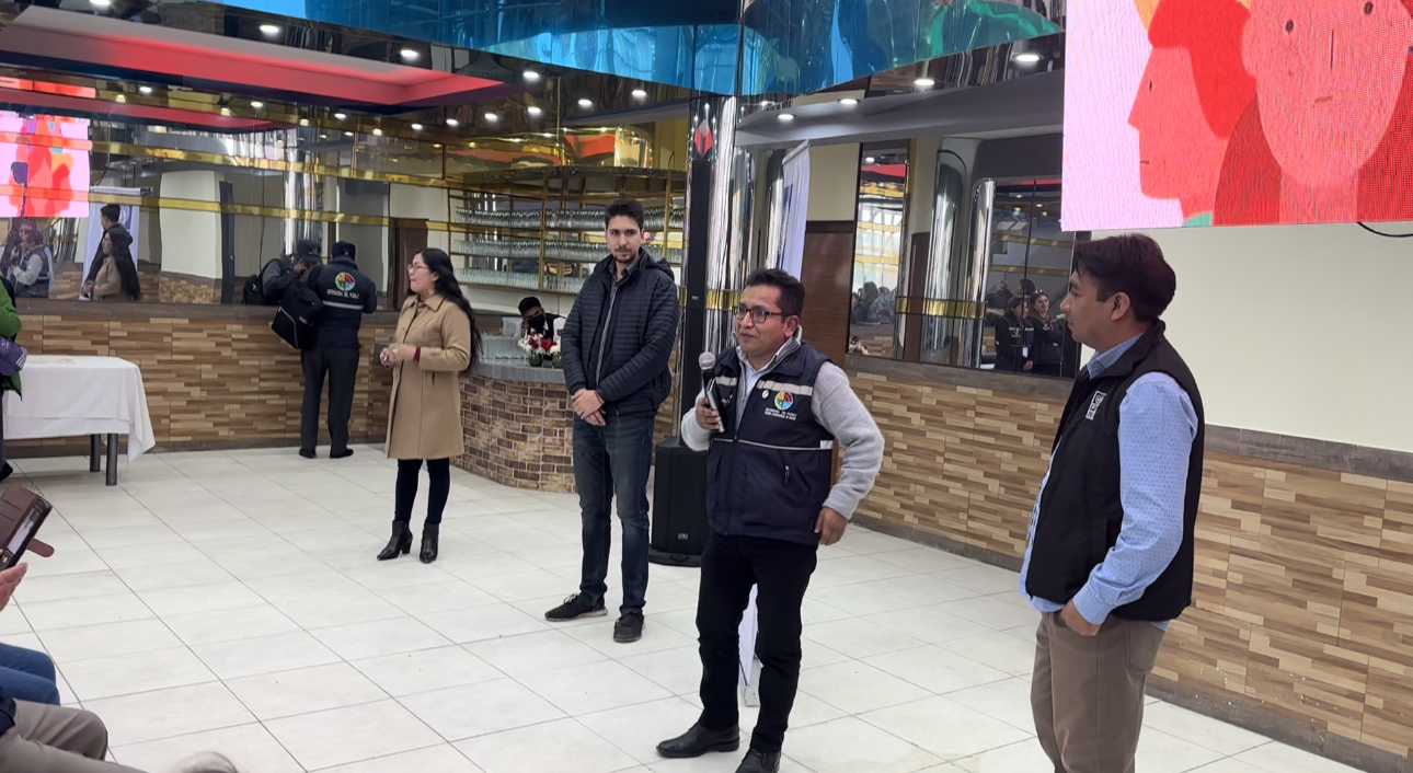 La Defensoría del Pueblo a través de la Coordinación Regional de El Alto, participa de la clausura de la campaña “No Hagas Daño” sobre cohesión social en la urbe Alteña.