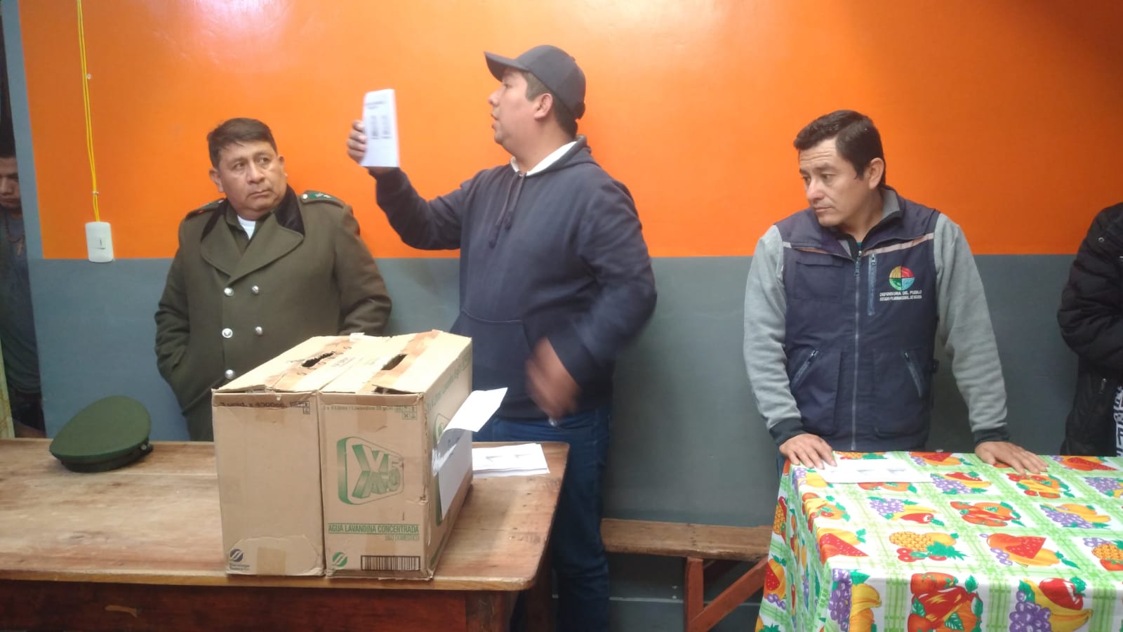 Defensoría del Pueblo acompaña elección democrática en el Centro de reinserción social El Palmar en Yacuiba