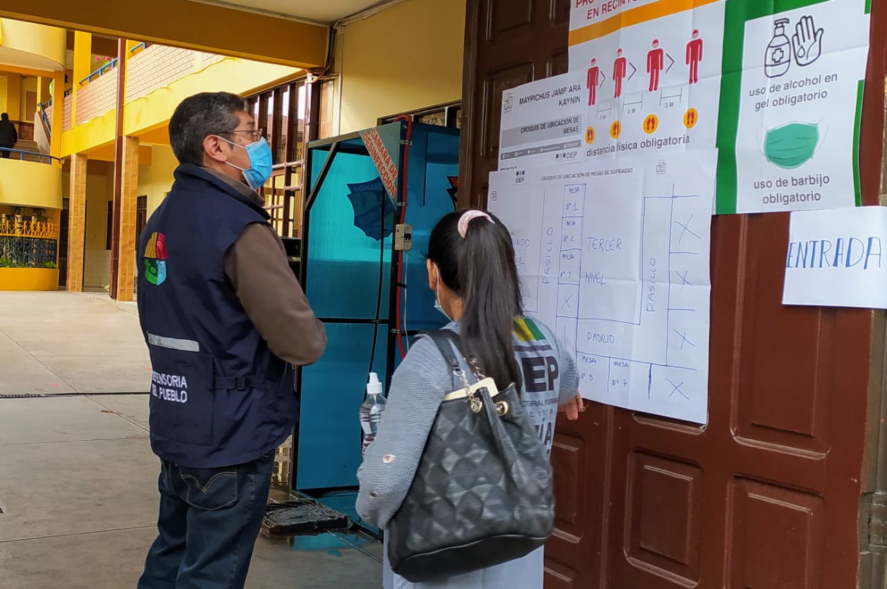 Defensoría del Pueblo monitorea la segunda vuelta electoral y habilita líneas telefónicas para recibir denuncias