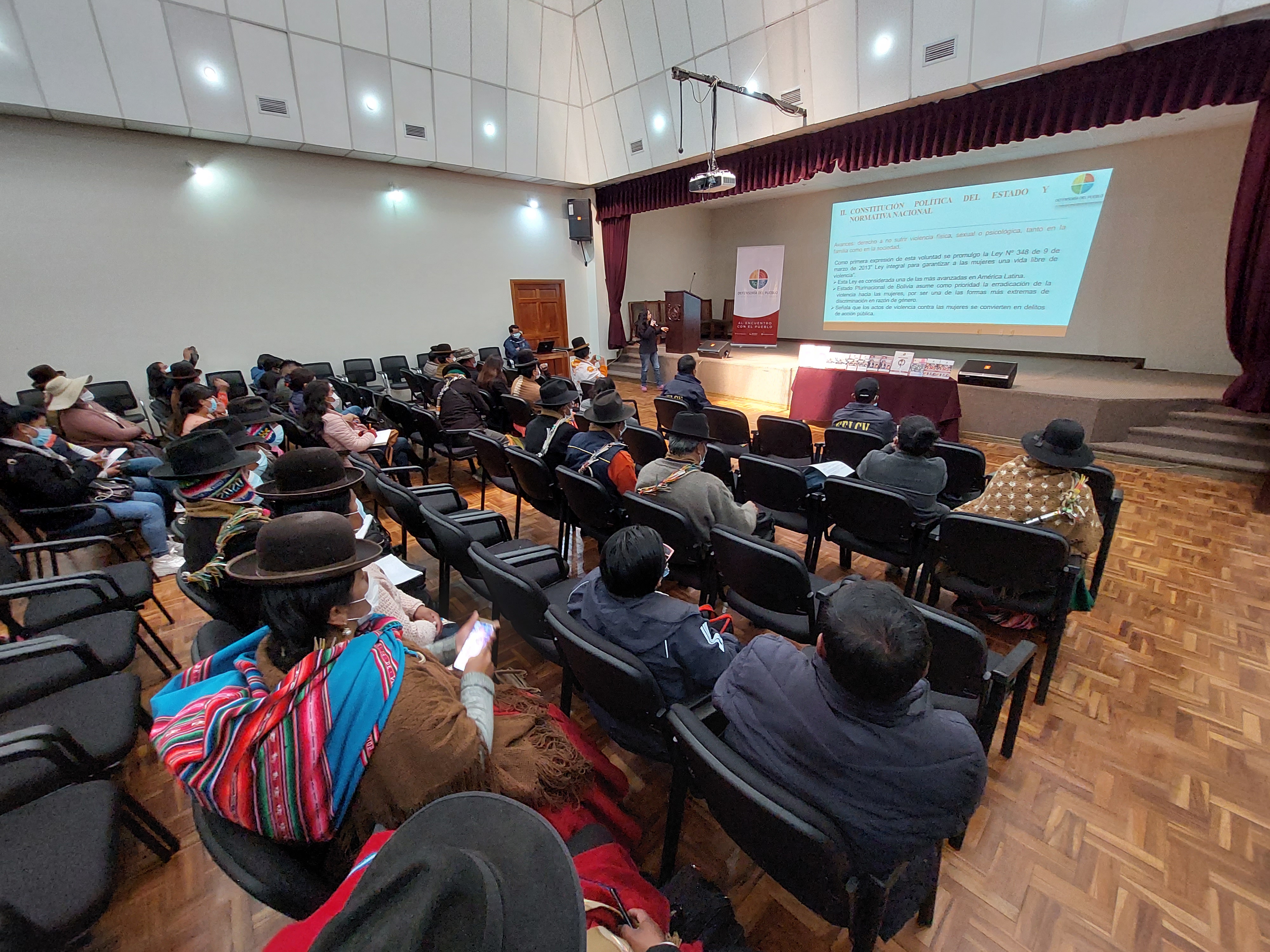 Defensoría del Pueblo desarrolla taller de fortalecimiento para la atención en SLIMs y DNAs de siete municipios del área rural