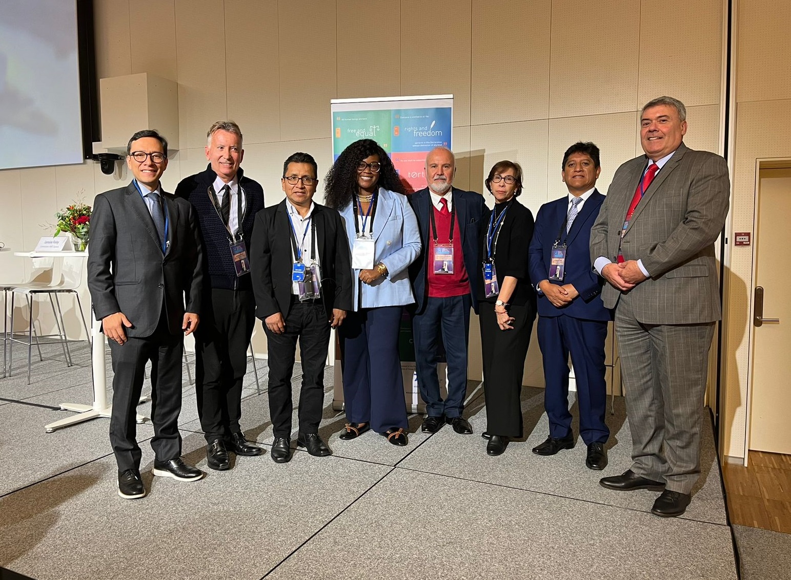 Defensor del Pueblo participa del Foro Internacional de la GANHRI y destaca implementación de seis mesas de trabajo vinculadas a DDHH en América