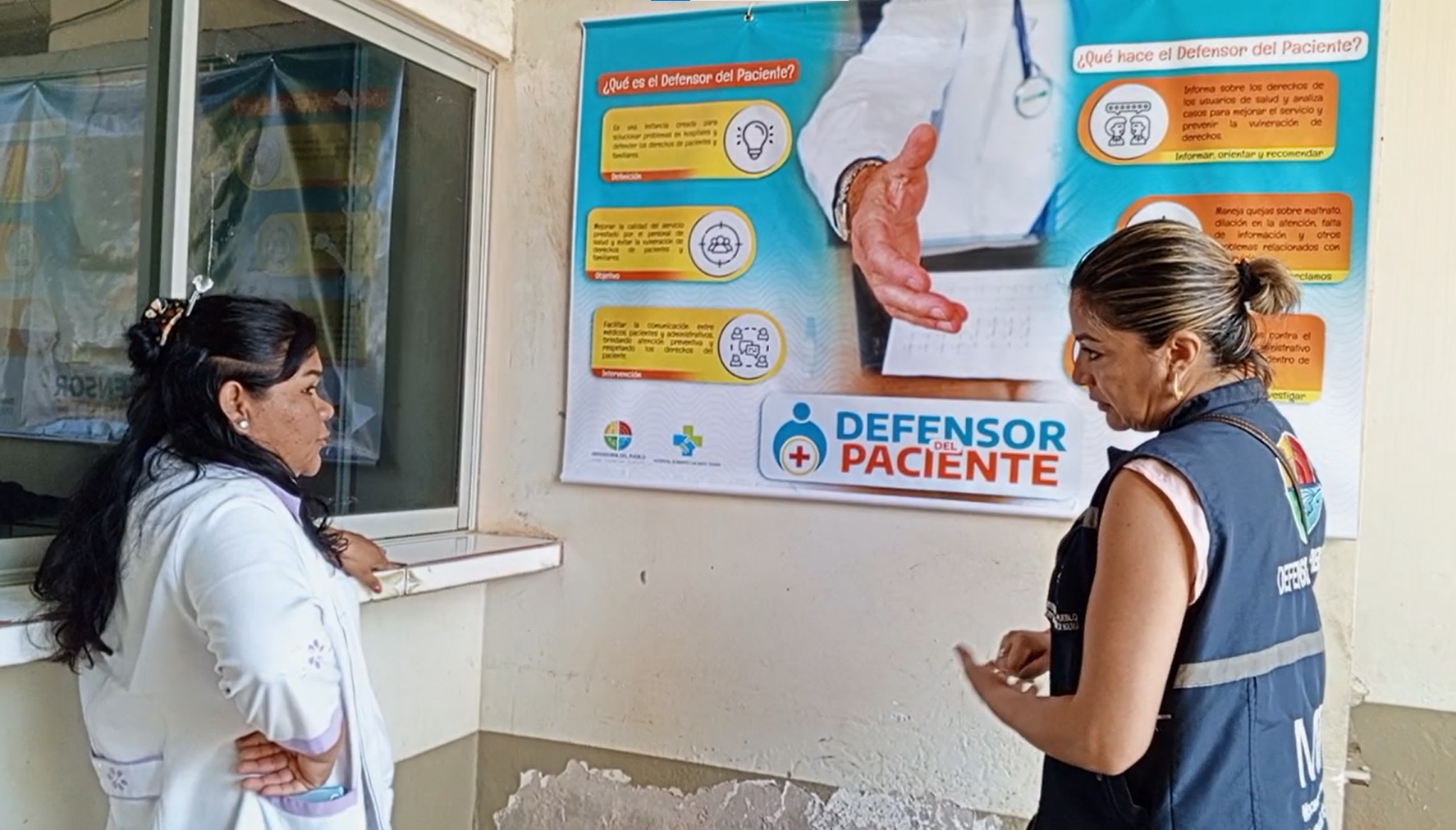 DEFENSORÍA DEL PUEBLO Y HOSPITAL ROBERTO GALINDO TERÁN FORTALECEN LA OFICINA DE ATENCIÓN DEL DEFENSOR DEL PACIENTE, EN FAVOR DE LA POBLACIÓN PANDINA