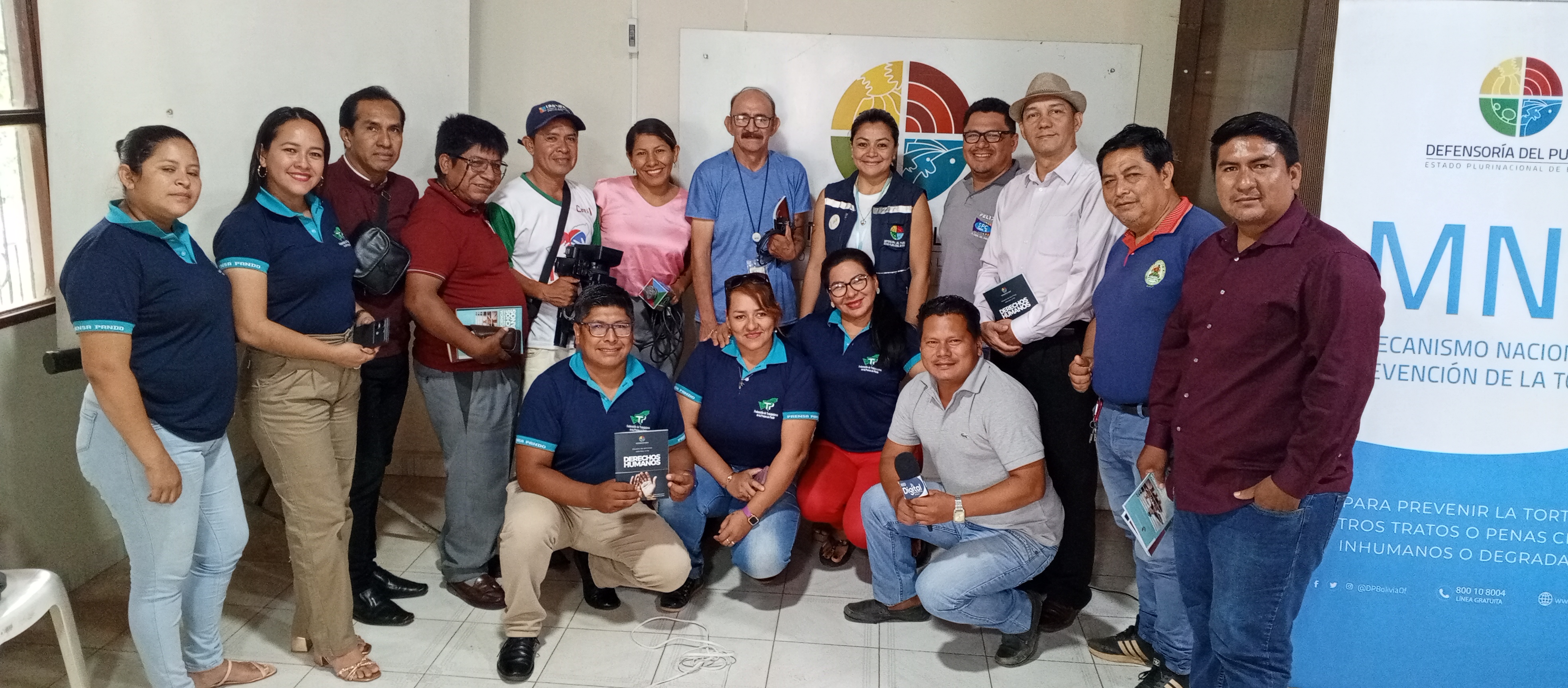 EN PANDO, DEFENSORÍA DEL PUEBLO SOCIALIZA RESULTADOS DE LA ENCUESTA NACIONAL SOBRE VULNERACIÓN DE DERECHOS HUMANOS EN LA LABOR PERIODÍSTICA