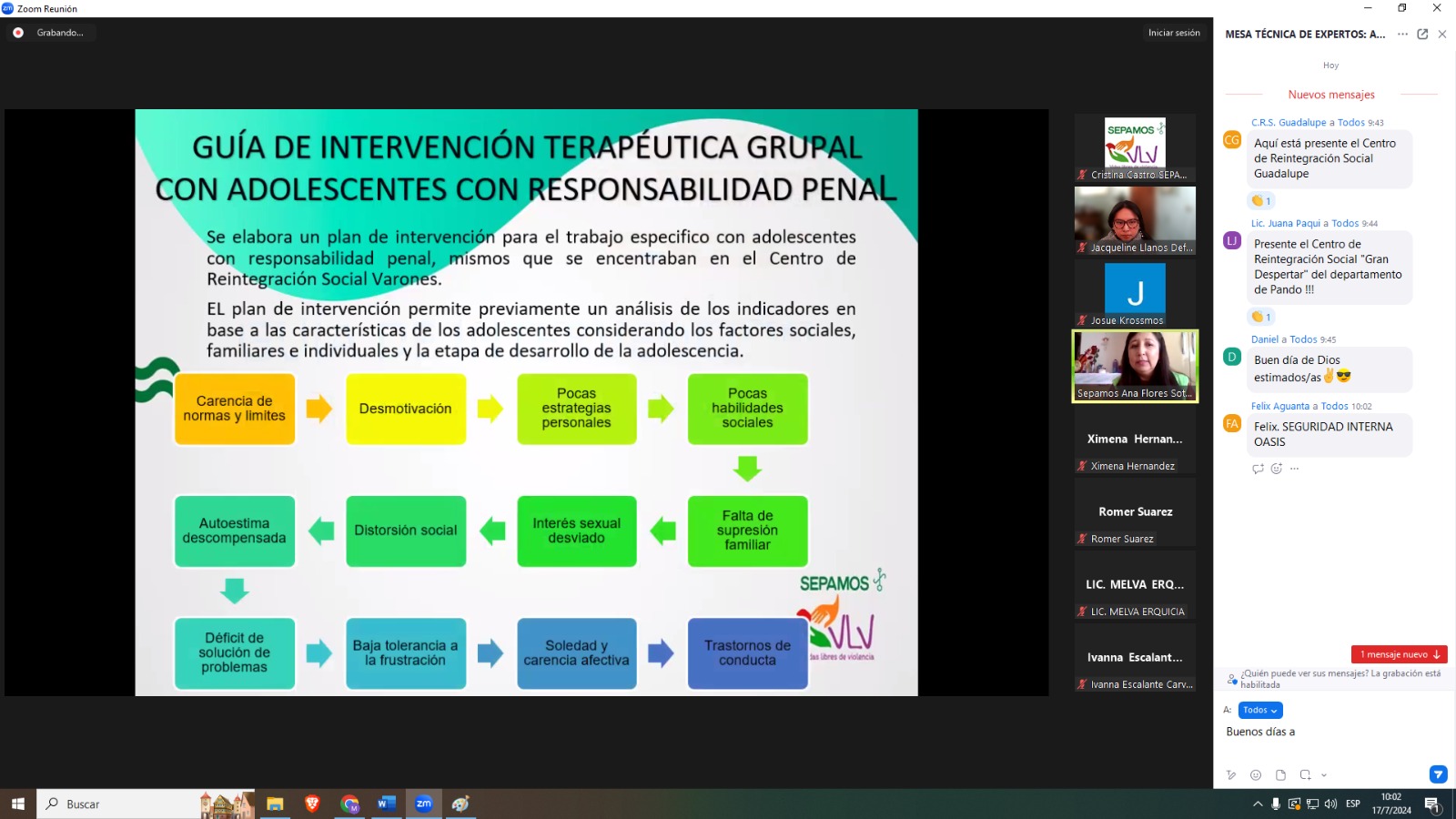 DEFENSORÍA DEL PUEBLO CAPACITA A SERVIDORES PÚBLICOS PARA FORTALECER PREVENCIÓN DE VIOLENCIA SEXUAL A INNA’S