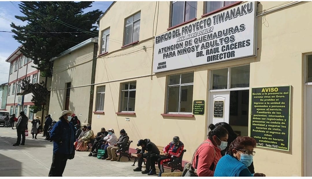 EN ORURO, DEFENSORÍA DEL PUEBLO OBSERVA LA FALTA DE UN ANESTESIÓLOGO EN LA UNIDAD DE QUEMADOS DEL HOSPITAL GENERAL SAN JUAN DE DIOS