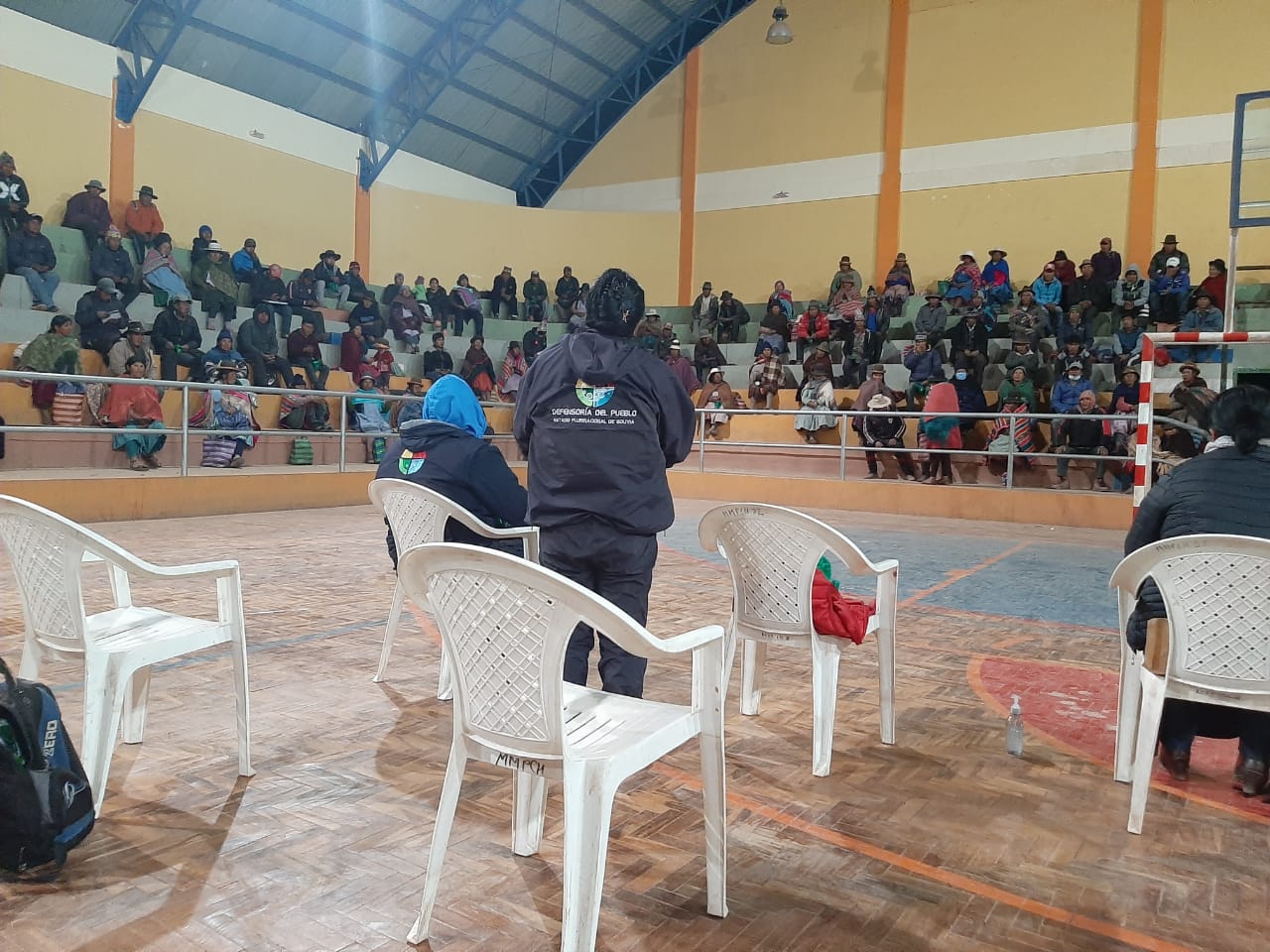 EN ASAMBLEA LA DEFENSORÍA DEL PUEBLO PRECAUTELA INTEGRIDAD FÍSICA DE LEGISLADORA VÍCTIMA DE ACOSO POLÍTICO Y DEMANDA A INSTITUCIONES COMPETENTES SU PROTECCIÓN