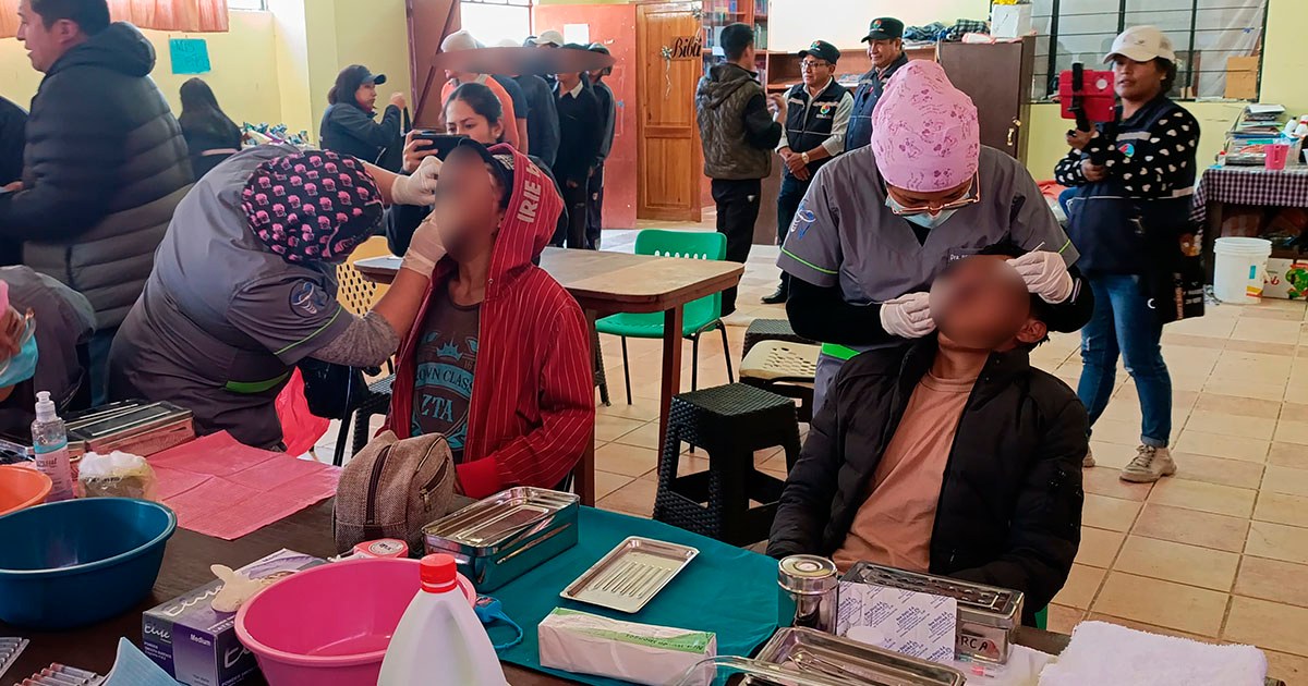 Defensoría del Pueblo y Colegio de Odontólogos del Norte Paceño suman esfuerzos para brindar atención en salud bucal a internos en el centro Qalauma