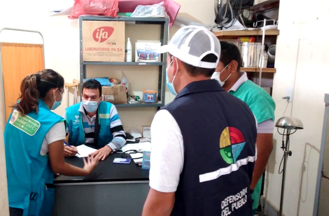 LA DEFENSORÍA DEL PUEBLO EN YACUIBA GESTIONA ATENCIÓN DE SALUD PARA PERSONAS PRIVADAS DE LIBERTAD EN EL CENTRO DE READAPTACIÓN PRODUCTIVA EL PALMAR