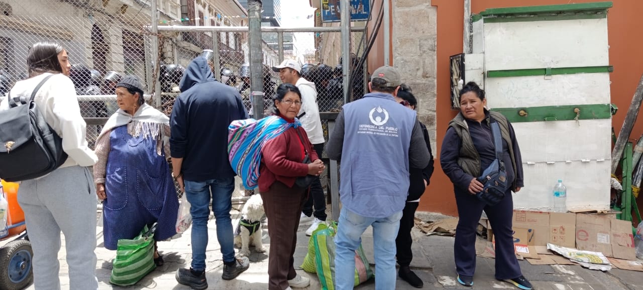 DEFENSORÍA DEL PUEBLO REPORTA ACCIONES DE MONITOREO Y DEFENSA DE DERECHOS HUMANOS ANTE HECHOS DE CONFLICTIVIDAD SOCIAL