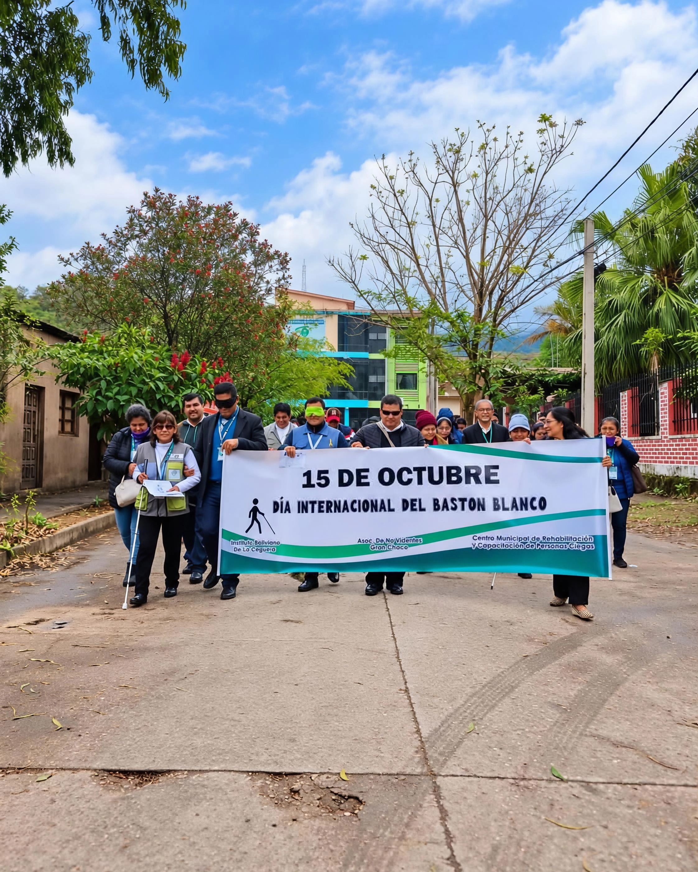 Defensoría del Pueblo promueve inclusión de personas ciegas en Yacuiba