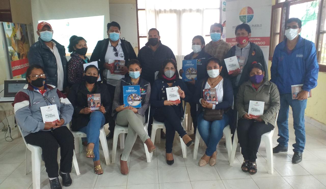 DEFENSORÍA DEL PUEBLO SOCIALIZA “PROTOCOLO DE PREVENCIÓN Y ACTUACIÓN ANTE LA PRESENCIA, TENENCIA, CONSUMO Y MICROTRÁFICO DE DROGAS EN UNIDADES EDUCATIVAS”