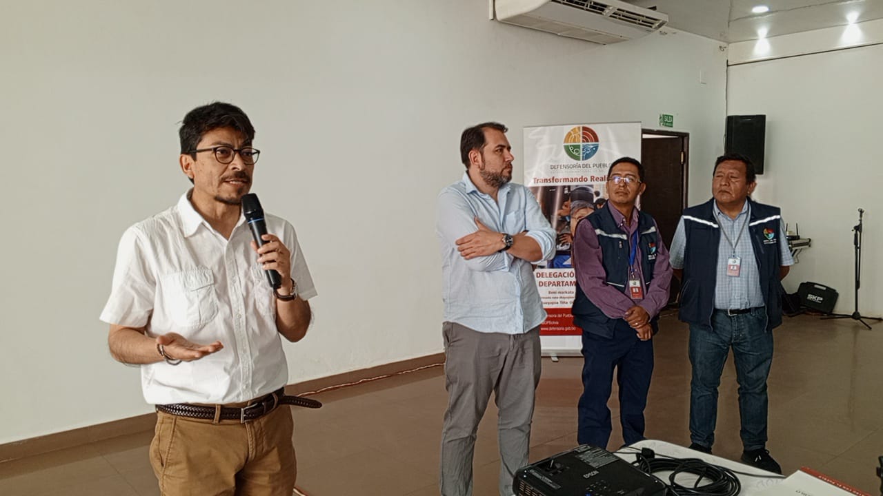 EN BENI LA DEFENSORIA DEL PUEBLO JUNTO A EL PNUD DESARROLLÓ CON ÉXITO JORNADA DE DIALOGOS PREVENTIVOS Y TRANSFORMACIÓN DE CONFLICTOS SOCIALES DESDE LA PERSPECTIVA DE LOS DERECHOS HUMANOS Y MEDIO AMBIENTE