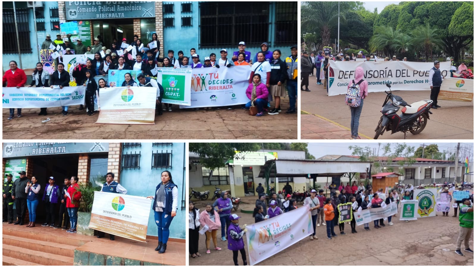 Marcha de solidaridad con víctimas de violencia sexual convocada por la Defensoría del Pueblo refuerza el compromiso con niñas, niños y adolescentes