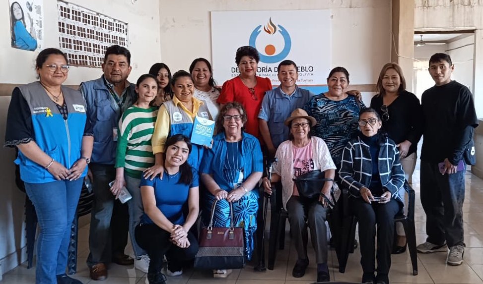 Yacuiba: Defensoría del Pueblo  socializa modelo de intervención psicológica con hombres que ejercen violencia.