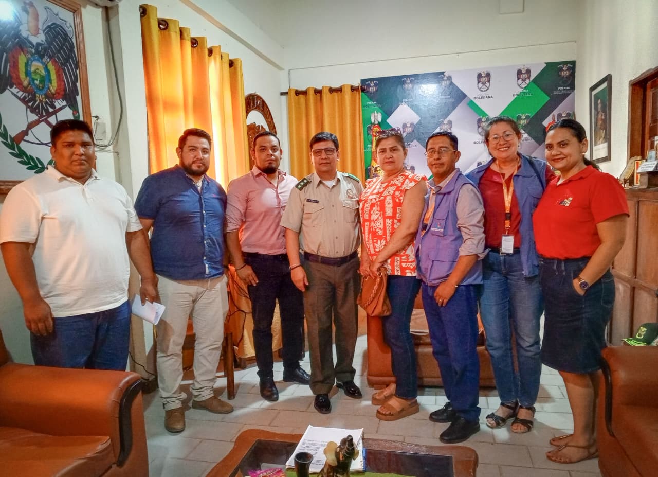 DEFENSORÍA DEL PUEBLO IMPULSA REUNIÓN DE COORDINACIÓN INTERINSTITUCIONAL CON LA POLICÍA, INRA Y ABT EN SEGUIMIENTO A SENTENCIAS CONSTITUCIONALES