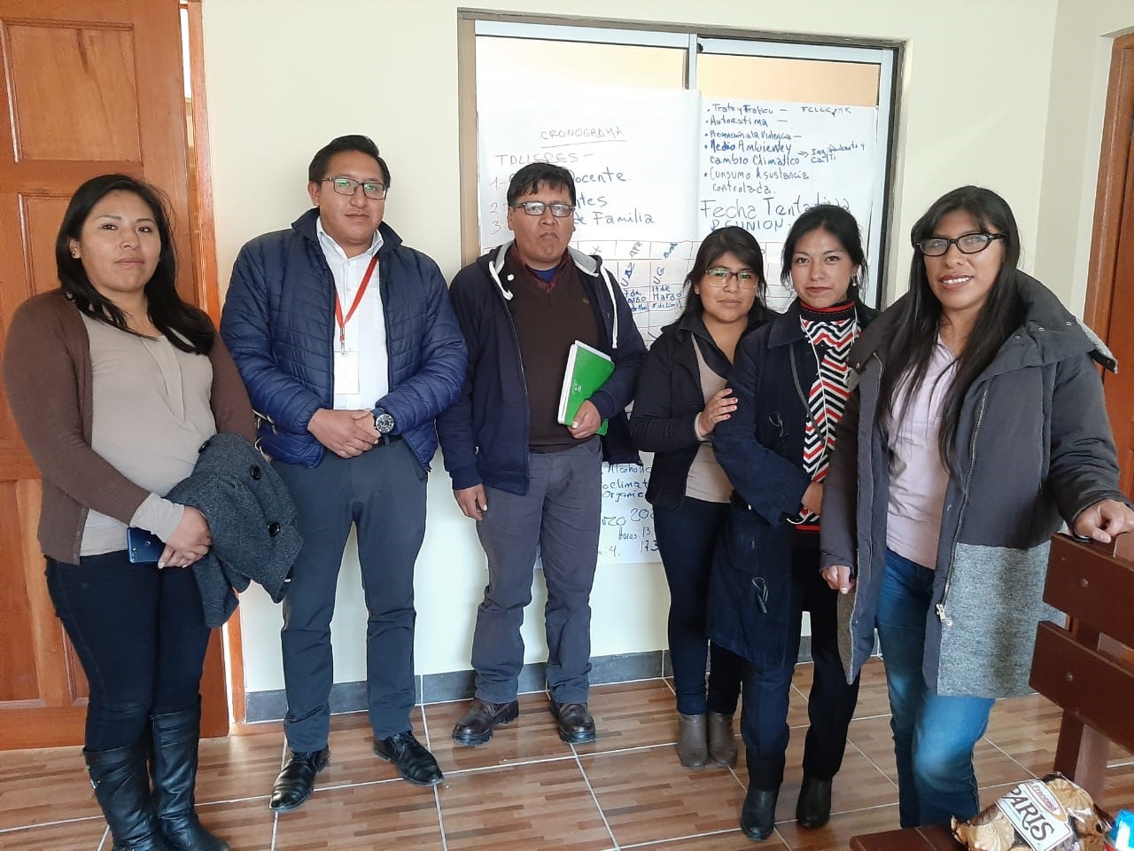 DEFENSORÍA DEL PUEBLO PROGRAMAR ACTIVIDADES EDUCATIVAS CON DOCENTES DEL MUNICIPIO DESAGUADERO