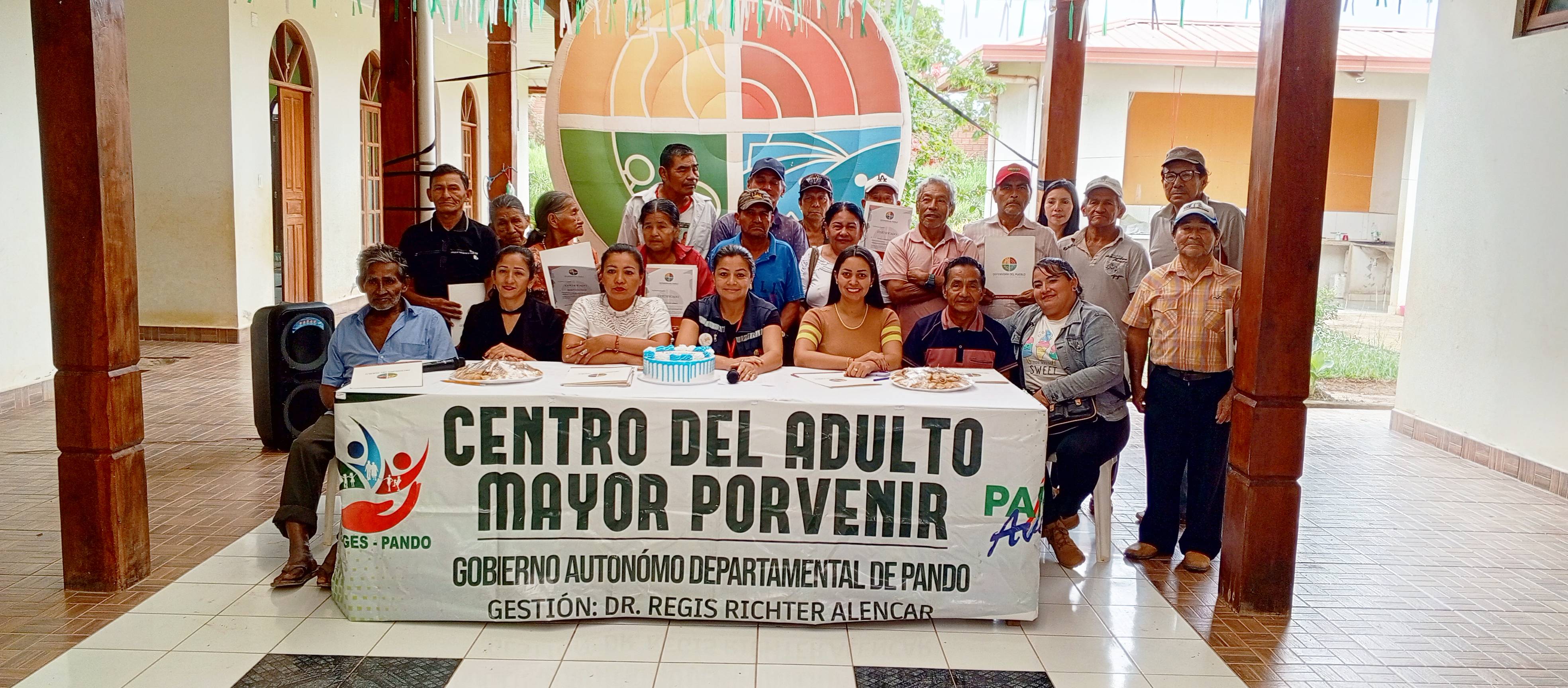 EN PANDO, 20 ADULTOS MAYORES DEL MUNICIPIO DE PORVENIR CONCLUYEN SU FORMACIÓN Y RECIBEN CERTIFICADOS COMO PROMOTORES Y PROMOTORAS EN DERECHOS HUMANOS