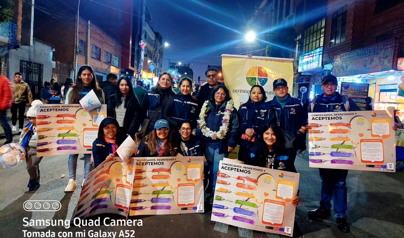 DEFENSORÍA DEL PUEBLO PROMUEVE EL RESPETO A LOS DERECHOS DE LA POBLACIÓN CON DIVERSA ORIENTACIÓN SEXUAL EN MARCHA DE LA DIVERSIDAD EN EL ALTO