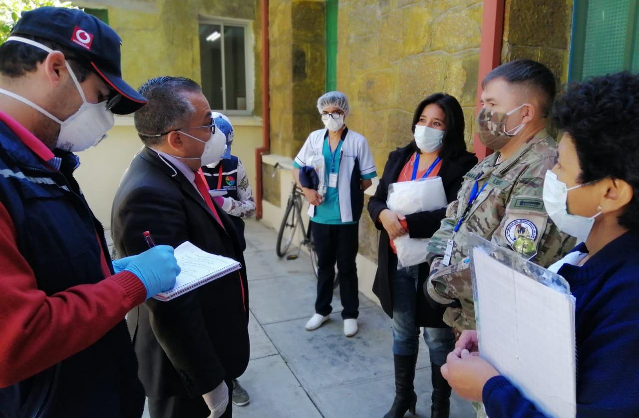 Defensoría del Pueblo felicita a Cossmil por su previsión ante el COVID-19