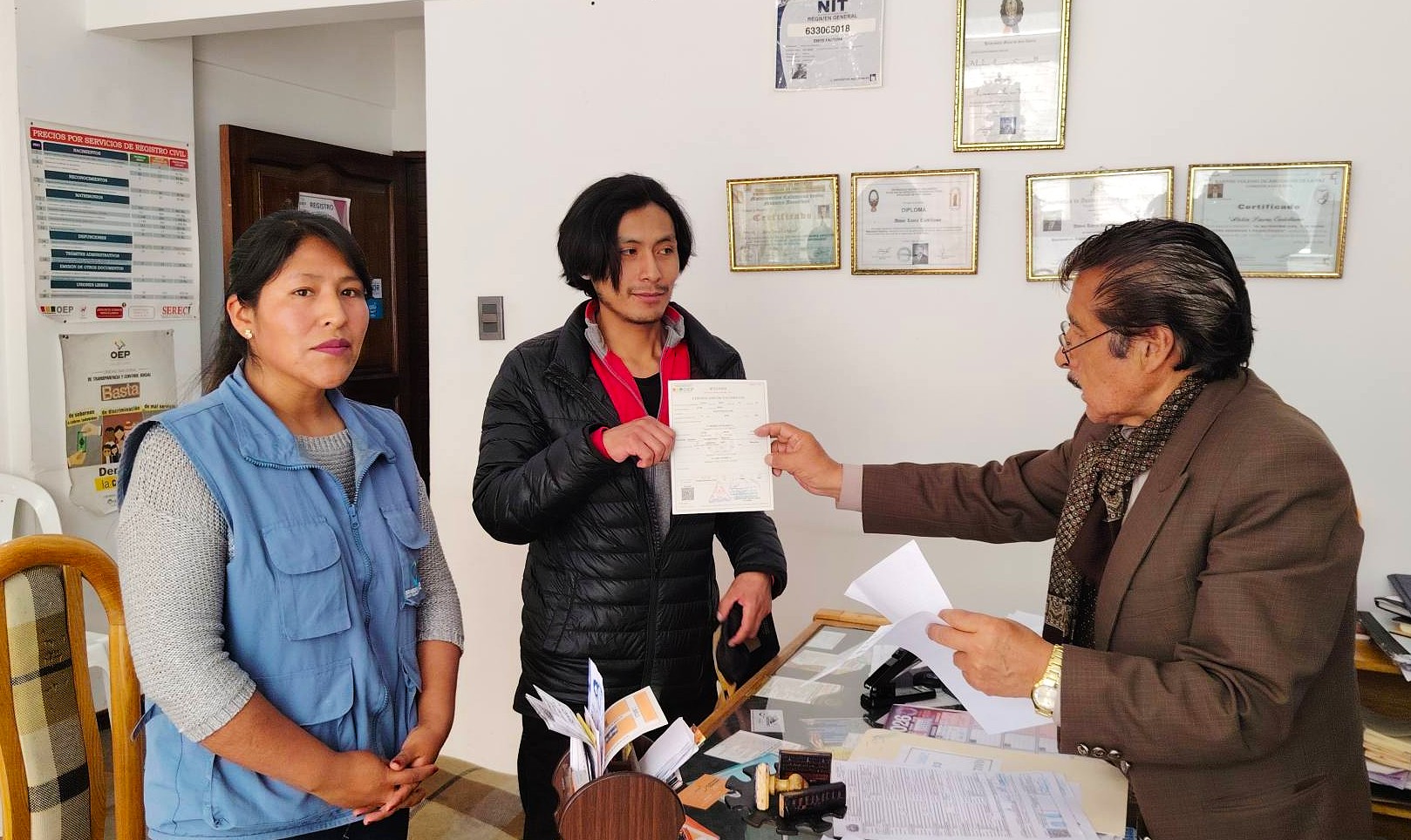 EL ALTO: GESTIÓN DEFENSORIAL LOGRA RESTITUIR EL DERECHO A LA IDENTIDAD DE UN JOVEN DE 21 AÑOS QUE VIVIÓ EN SITUACIÓN DE INDEFENSIÓN DESDE SU NIÑEZ