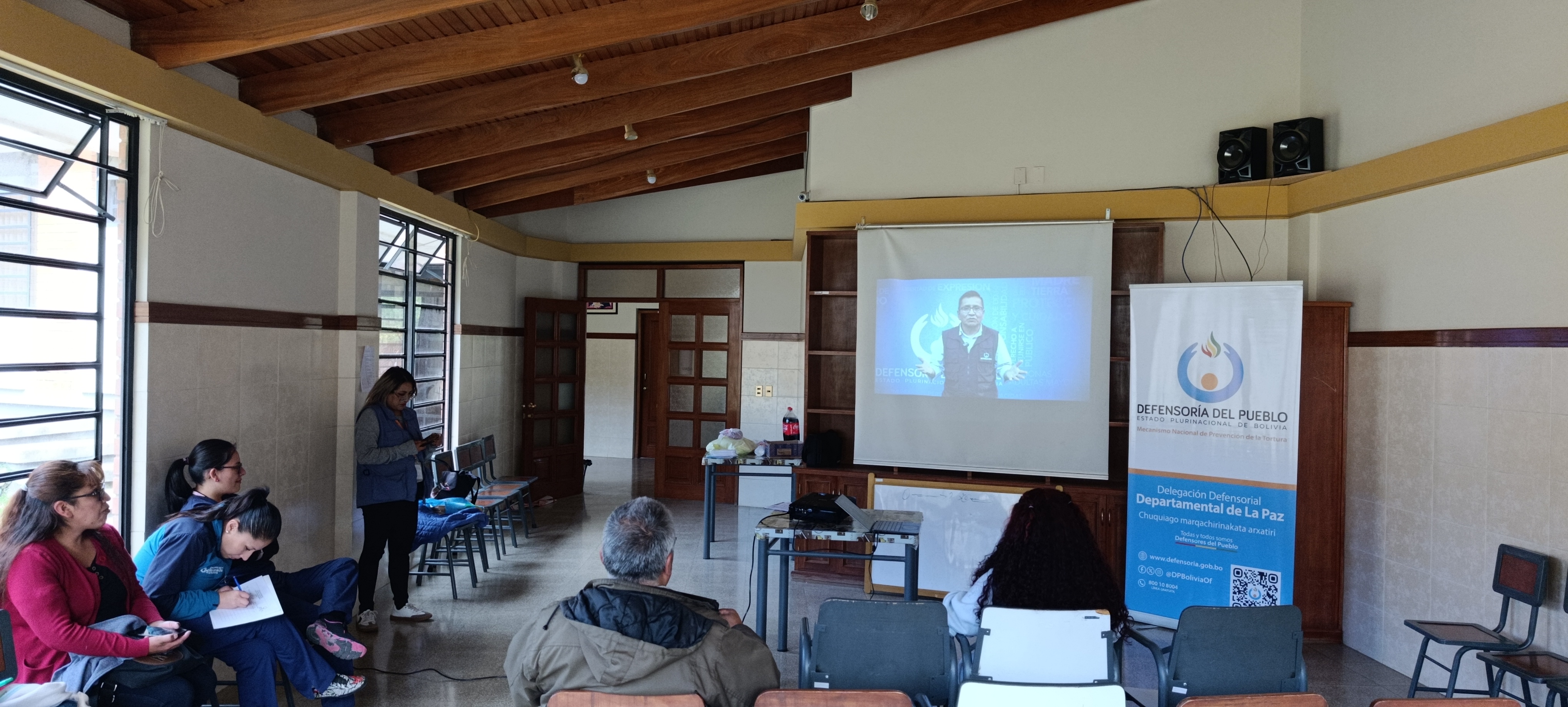 DEFENSORÍA DEL PUEBLO FORMA EN DERECHOS HUMANOS EN SALUD AL PERSONAL DEL CENTRO DE REHABILITACIÓN Y SALUD MENTAL “SAN JUAN DE DIOS” DE LA PAZ