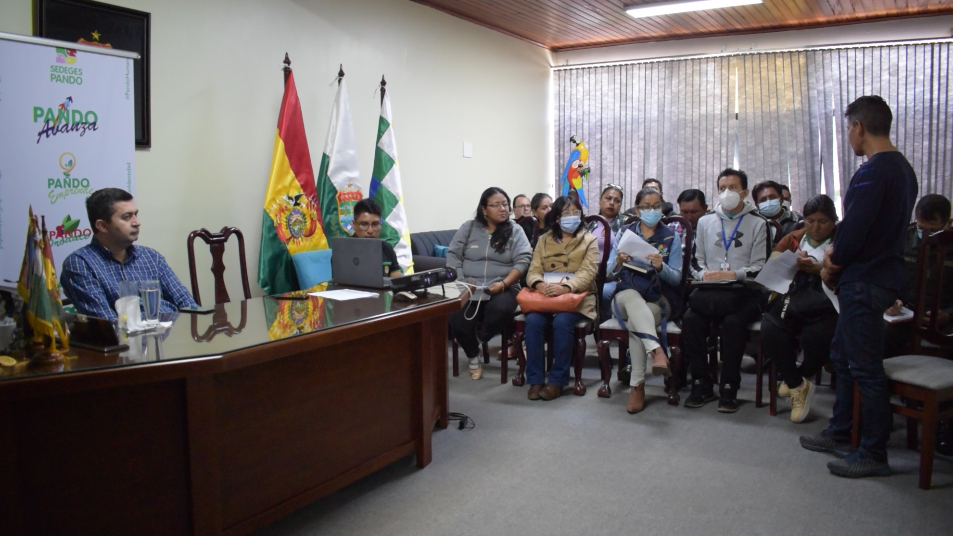 DEFENSORÍA DEL PUEBLO PRESENTÓ LA PROPUESTA DEL REGLAMENTO DEL CONSEJO DEPARTAMENTAL CONTRA LA TRATA Y TRÁFICO DE PERSONAS DEL DEPARTAMENTO DE PANDO