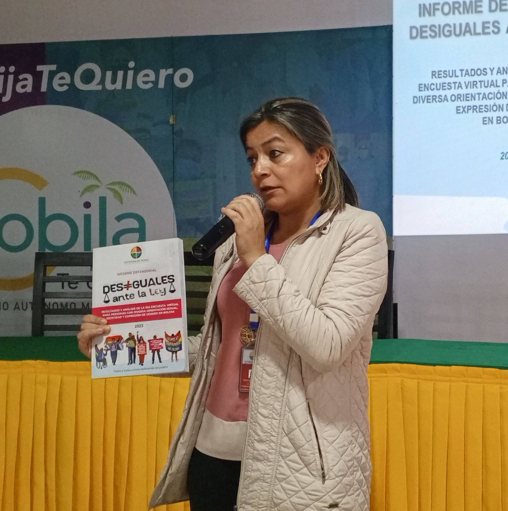 DEFENSORÍA DEL PUEBLO PRESENTA INFORME "DESIGUALES ANTE LA LEY" EN CONGRESO NACIONAL TLGB