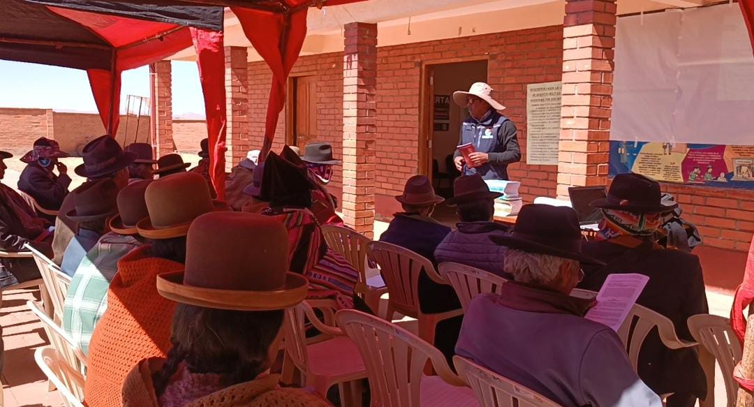 DEFENSORÍA DEL PUEBLO SOCIALIZA DERECHOS DE LAS PERSONAS ADULTAS MAYORES EN MUNCIPIO DE JESÚS DE MACHACA