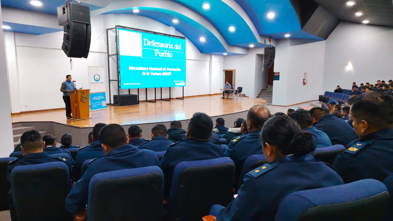 EL ALTO: DEFENSORÍA DEL PUEBLO FORTALECE CAPACIDADES EN DERECHOS HUMANOS DEL PERSONAL MILITAR DE LA FAB EN TALLER SOBRE EL MNP-BOLIVIA
