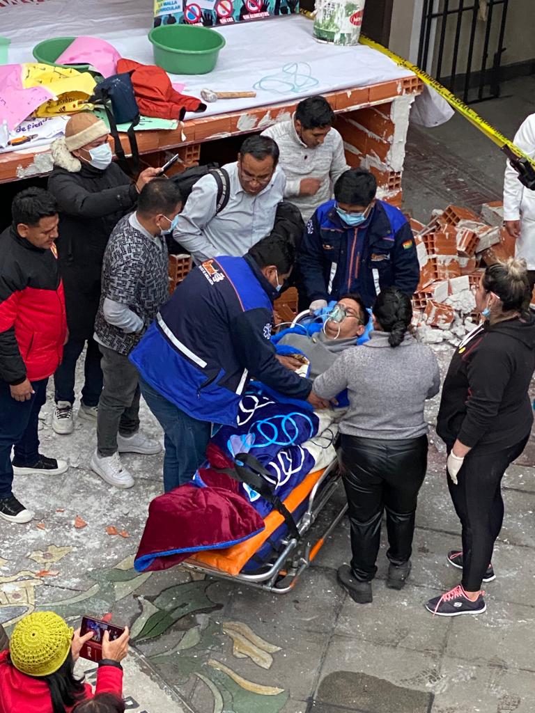 Defensoría del Pueblo realiza seguimiento al estado de salud de maestros huelguistas y reportan que salieron de alta hospitalaria