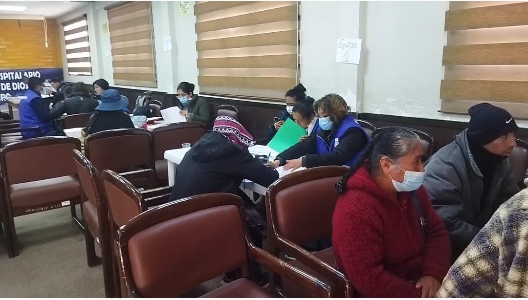 EN ORURO, DEFENSORÍA DEL PUEBLO EXHORTA A PERSONAS CON DISCAPACIDAD A ACUDIR A LA CAMPAÑA DE CALIFICACIÓN, REGISTRO Y CARNETIZACIÓN A DESARROLLARSE EN EL HOSPITAL GENERAL SAN JUAN DE DIOS.